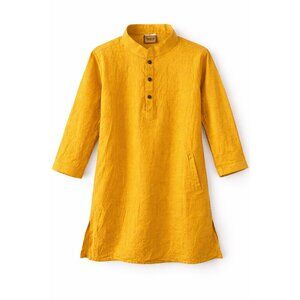 Sparsh Ethnic Wear Boys Mustard Kurta Tunic Long Sleeve Pocket India zs 9